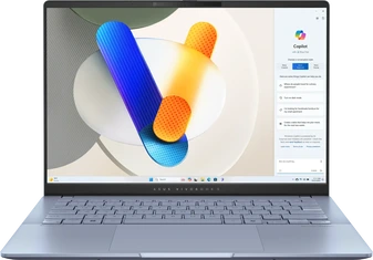 ASUS VivoBook S 14 OLED S5406SA-QD077W, Mist Blue, Core Ultra 7 258V, 32GB RAM, 1TB SSD