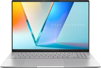 ASUS VivoBook S16 OLED M5606UA-MX030X, Cool Silver, Ryzen 9 8945HS, 16GB RAM, 1TB SSD