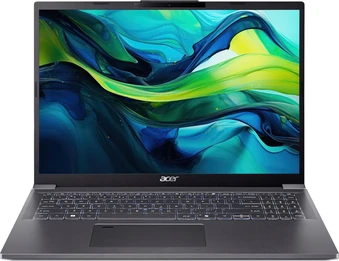 Acer Aspire 16 A16-71M-79HS, Steel Gray, Core Ultra 7 155H, 16GB RAM, 512GB SSD