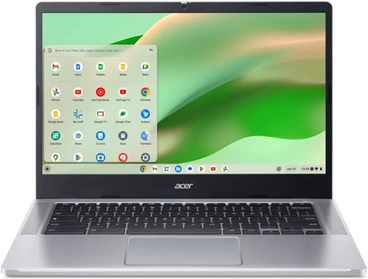 Acer Chromebook 14 CB314-4H-345E, Pure Silver, Core i3-N305, 4GB RAM, 128GB Flash