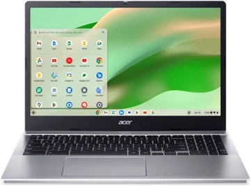 Acer Chromebook 15 CB315-5H-C96V, Sparkly Silver, N100, 8GB RAM, 128GB Flash