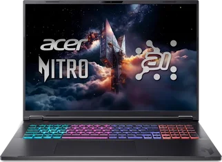 Acer Nitro 18 AI AN18-61-R22S, Ryzen AI 7 350, 16GB RAM, 1TB SSD, GeForce RTX 5060