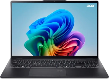 Acer Swift 16 AI OLED SF16-51T-76UB, Ice Black, Core Ultra 7 258V, 32GB RAM, 1TB SSD