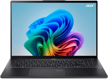Acer Swift 16 AI OLED SF16-51-74C3, Ice Black, Core Ultra 7 256V, 16GB RAM, 1TB SSD