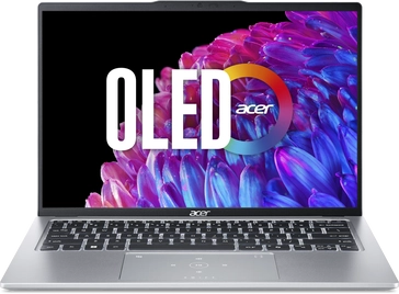 Acer Swift Go 14 OLED SFG14-73-73WQ, Pure Silver, Core Ultra 7 155H, 32GB RAM, 1TB SSD