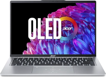 Acer Swift Go 14 OLED SFG14-73-51MQ, Pure Silver, Core Ultra 5 125U, 16GB RAM, 512GB SSD
