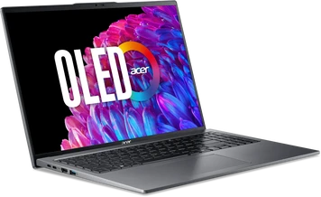 Acer Swift Go 16 OLED SFG16-72-782U, Steel Gray, Core Ultra 7 155U, 16GB RAM, 1TB SSD