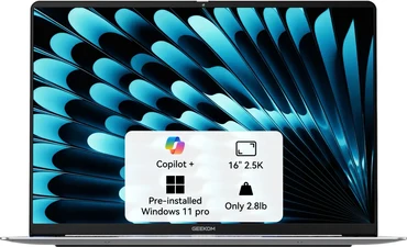 Geekom GeekBook X16 Pro, Titanium Gray, Core Ultra 5 125H, 32GB RAM, 1TB SSD