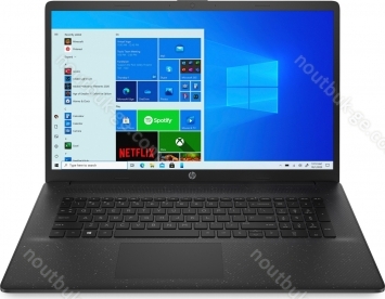 HP 17-cn0130ng Jet Black, Celeron N4120, 8GB RAM, 512GB SSD