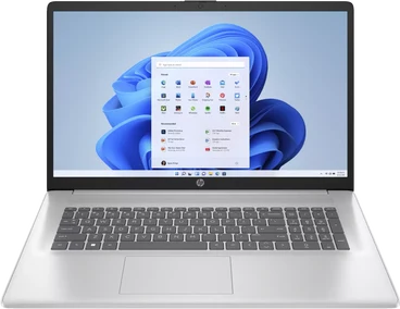 HP Laptop 17-cn3678n, Natural Silver, Core i7-1355U, 16GB RAM, 1TB SSD
