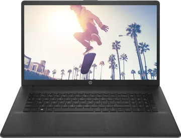 HP Laptop 17-cn3132ng, Jet Black/Starry Black, Core i3-N305, 8GB RAM, 512GB SSD