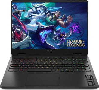 HP OMEN Gaming Laptop 16-am0170ng, Shadow Black, Core i7-14650HX, 16GB RAM, 512GB SSD, GeForce RTX 5060