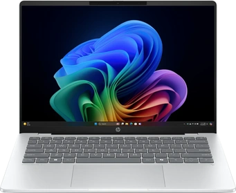 HP OmniBook 5 AI 14-he0354ng, Glacier Silver, Snapdragon X - X1-26-100, 16GB RAM, 512GB SSD