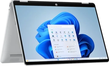 HP OmniBook 5 Flip 14-fp0153ng, Glacier Silver, Core i5-1334U, 16GB RAM, 512GB SSD