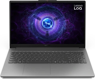 Lenovo LOQ 15IAX9E, Luna Grey, Core i5-12450HX, 16GB RAM, 512GB SSD, GeForce RTX 2050, EN