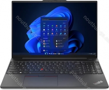 Lenovo ThinkPad E16 G1, Graphite Black, Core i7-1355U, 24GB RAM, 1TB SSD, GeForce MX550