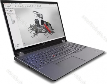 Lenovo ThinkPad P16 G2 Storm Grey, Core i7-13850HX, 16GB RAM, 512GB SSD, RTX 2000 Ada Generation