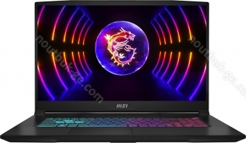 MSI Katana 17 B12VEK-081 Core Black Katana 17 B12VEK-081, Core i7-12650H, 16GB RAM, 1TB SSD, GeForce RTX 4050