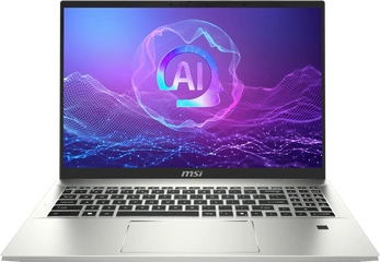 MSI Prestige A16 AI+ A3HMG-036, Urban Silver, Ryzen AI 9 365, 32GB RAM, 1TB SSD