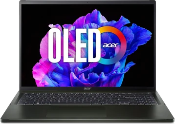 Acer Swift Edge SFE16-44-R7GV, Olivine Black, Ryzen 5 8640U, 16GB RAM, 512GB SSD