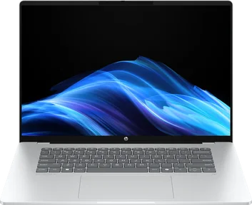 HP OmniBook 5 NGAI 16-bf0154ng, Glacier Silver, Snapdragon X - X1-26-100, 16GB RAM, 512GB SSD