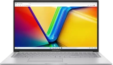 ASUS VivoBook 17 X1704VA#B0DS5TMTD7, Cool Silver, Core i7-1355U, 16GB RAM, 512GB SSD