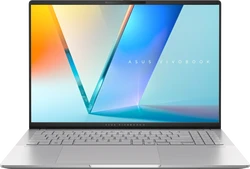 ASUS VivoBook S16 OLED M5606UA-MX030X, Cool Silver, Ryzen 9 8945HS, 16GB RAM, 1TB SSD