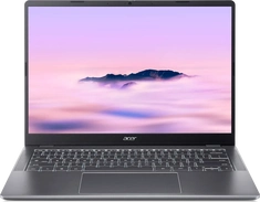 Acer Chromebook Plus 514 CB514-6HT-34A8, Steel Gray, Core 3 N355, 8GB RAM, 256GB SSD