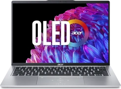 Acer Swift Go 14 OLED SFG14-73-73KU, Pure Silver, Core Ultra 7 155H, 16GB RAM, 1TB SSD