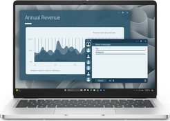 Dell Pro 14 Essential PV14255atinum Silver, Ryzen AI 7 350, 16GB RAM, 1TB SSD, Aluminum