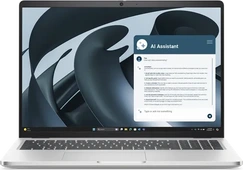 Dell Pro 16 Plus PB16255atinum Silver, Ryzen 5 PRO 230, 32GB RAM, 1TB SSD