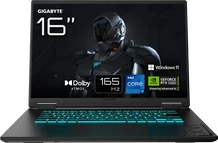 GIGABYTE Gaming A16, Black Steel, Core i7-13620H, 16GB RAM, 1TB SSD, GeForce RTX 5070