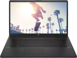 HP Laptop 17-cn3133ng, Jet Black/Starry Black, Core i3-N305, 8GB RAM, 512GB SSD