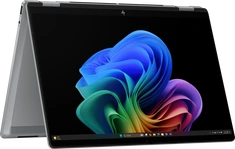 HP OmniBook X FlipNGAI 14-fm0178ng, Meteor Silver, Core Ultra 7 258V, 32GB RAM, 2TB SSD