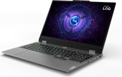 Lenovo LOQ 15IAX9, Luna Grey, Core i5-12450HX, 16GB RAM, 512GB SSD, GeForce RTX 4050