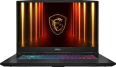 MSI Katana 17 HX B14WFK-227, Core Black, Core i7-14650HX, 16GB RAM, 1TB SSD, GeForce RTX 5060