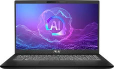 MSI Modern 15 H AI C2HMG-265, Black, Core Ultra 7 255H, 16GB RAM, 512GB SSD