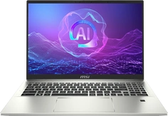 MSI Prestige A16 AI+ A3HMG-036, Urban Silver, Ryzen AI 9 365, 32GB RAM, 1TB SSD