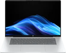 HP OmniBook 5 NGAI 16-bf0900ng, Glacier Silver, Snapdragon X - X1-26-100, 16GB RAM, 1TB SSD
