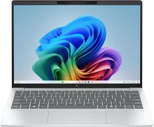 HP OmniBook 7 Aero NGAI 13-bg1770ng, Glacier Silver, Ryzen AI 7 350, 16GB RAM, 1TB SSD