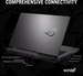 ASUS ROG Strix G17 (2023) G713PU-LL033W, Eclipse Gray, Ryzen 9 7845HX, 16GB RAM, 1TB SSD, GeForce RTX 4050
