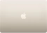 Apple MacBook Air 15", Starlight, M3 - 8 Core CPU / 10 Core GPU, 8GB RAM, 256GB SSD [2024]