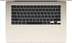 Apple MacBook Air 15", Starlight, M4 - 10 Core CPU / 10 Core GPU, 16GB RAM, 512GB SSD [2025]