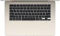 Apple MacBook Air 15", Starlight, M4 - 10 Core CPU / 10 Core GPU, 16GB RAM, 256GB SSD