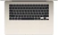 Apple MacBook Air 15", Starlight, M4 - 10 Core CPU / 10 Core GPU, 24GB RAM, 1TB SSD