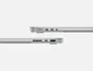 Apple MacBook Pro 14.2", silber, M4 - 10 Core CPU / 10 Core GPU, 24GB RAM, 1TB SSD