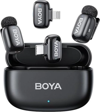 Boya Boya mini USB-C/Lightning 2 Mics black