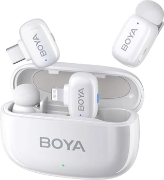 Boya Boya mini USB-C/Lightning 2 Mics white