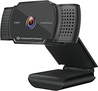 Conceptronic Amdis 2K 1080P Full HD Autofocus webcam с микрофоном black