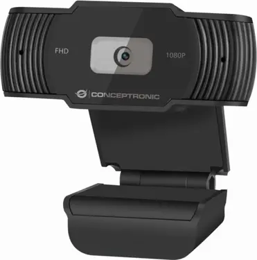 Conceptronic Amdis 1080P Full HD webcam с микрофоном black